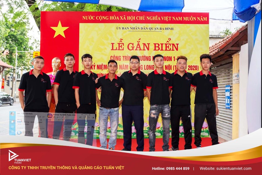 đội ngũ nhân viên tại Tuấn Việt Media