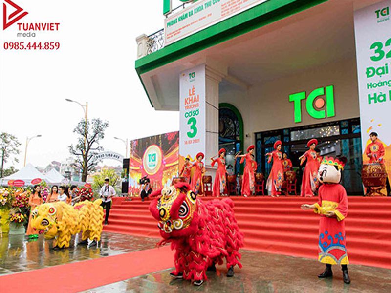 Giới thiệu chi tiết dịch vụ múa lân khai trương tại Tuấn Việt Media