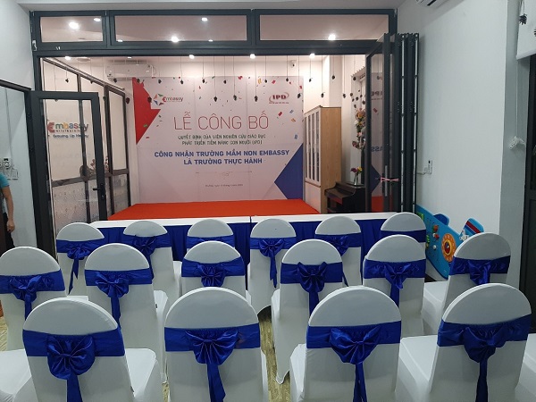 Lễ công bố được thực hiện bởi dịch vụ tổ chức sự kiện Tuấn Việt