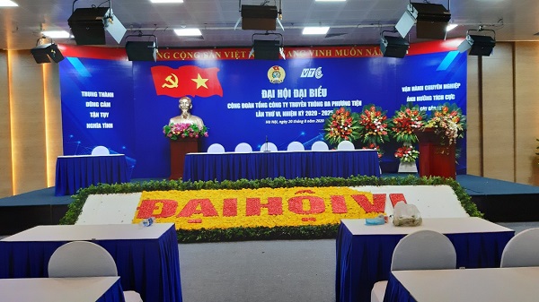 Đại hội đại biểu VTC được thực hiện bởi dịch vụ tổ chức sự kiện Tuấn Việt
