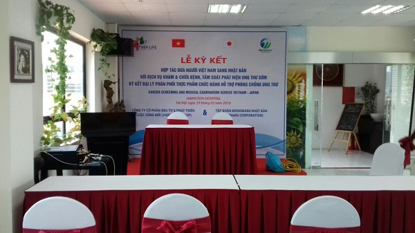 Lễ ký kết được thực hiện bởi dịch vụ tổ chức sự kiện Tuấn Việt