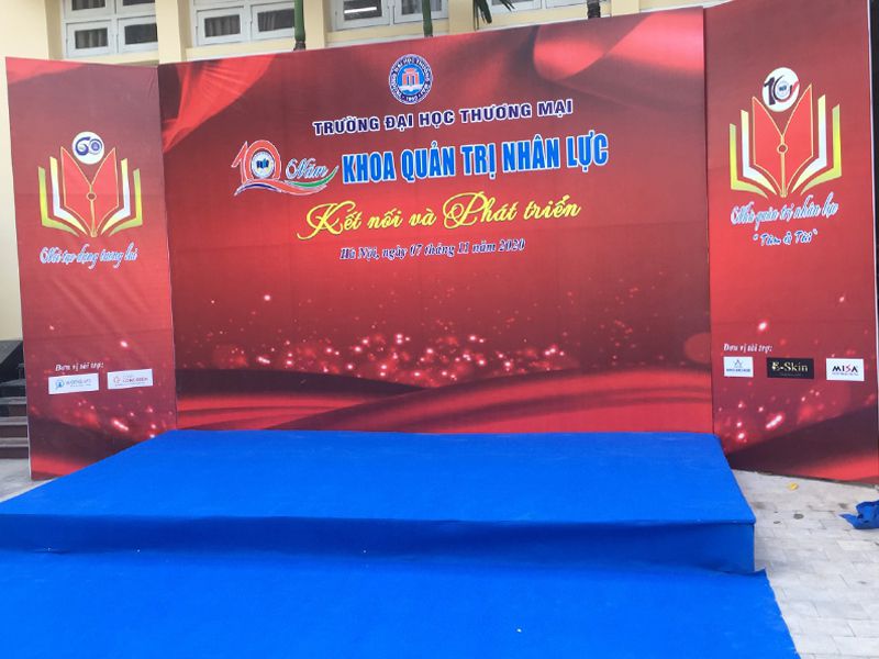 Giới thiệu đơn vị thuê khung backdrop sân khấu uy tín tại Hà Nội
