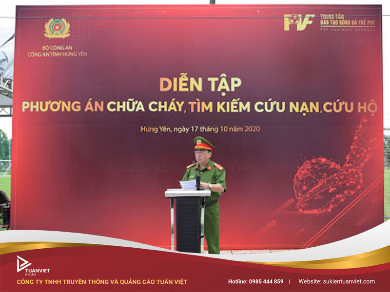 Dịch vụ tổ chức diễn tập phòng cháy chữa cháy giá tốt tại Hà Nội